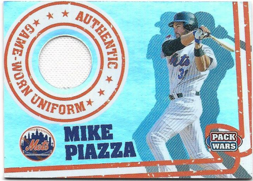 2005 Topps Pack Wars Relics #MP Mike Piazza Uni A