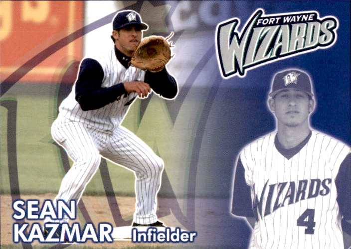 2005 Fort Wayne Wizards Grandstand #12 Sean Kazmar