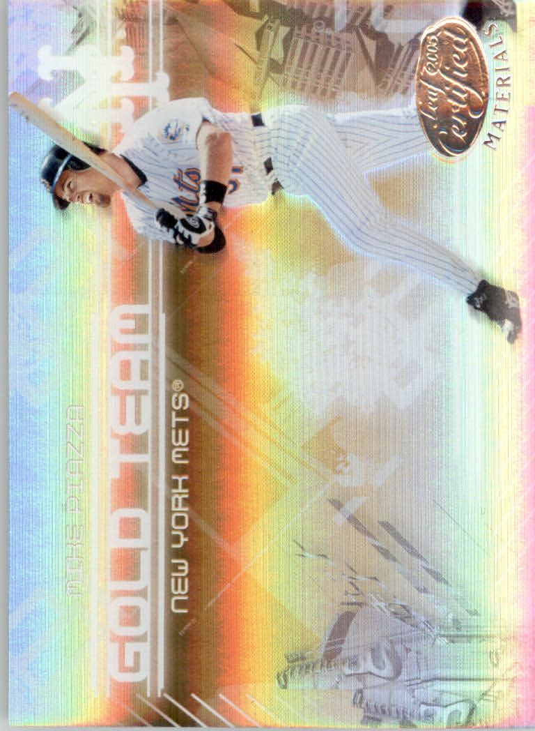 2005 Leaf Certified Materials Baseball "Gold team" Inserts and Mirror Cards - Picture 56 of 63