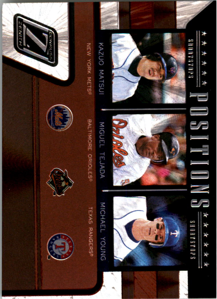 2005 Zenith Positions #6 K.Matsui/Tejada/M.Young