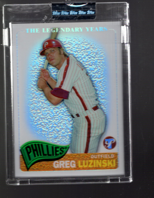 1971 Topps #439 Greg Luzinski Philadelphia Phillies Rookie Baseball Card NM