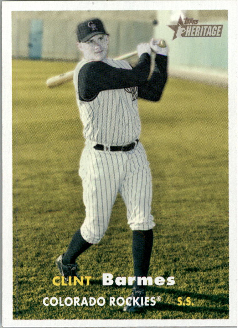 2006 Topps Heritage #446 Clint Barmes