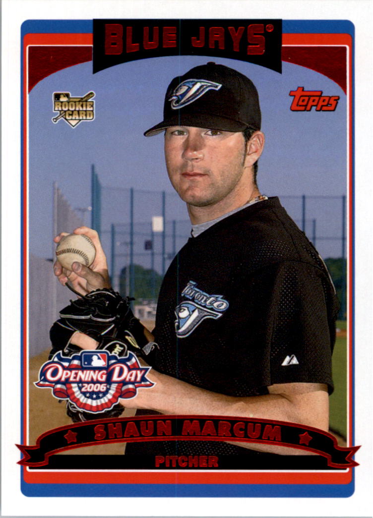2006 Topps Opening Day Red Foil #153 Shaun Marcum