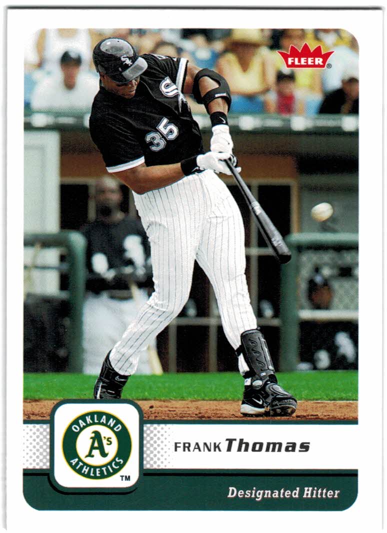 2006 Fleer #375 Frank Thomas