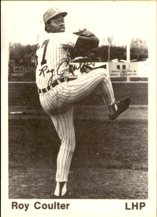 1976 Appleton Foxes TCMA 2 Roy Coulter Chicago Illinios IL Baseball Card eBay