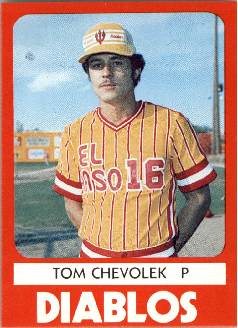 1980 El Paso Diablos TCMA #5 Tom Chevolek