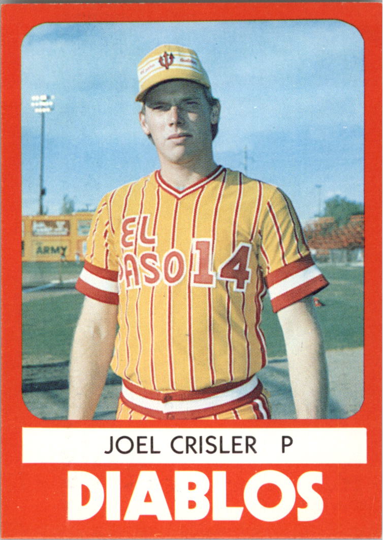 1980 El Paso Diablos TCMA #11 Joel Crisler