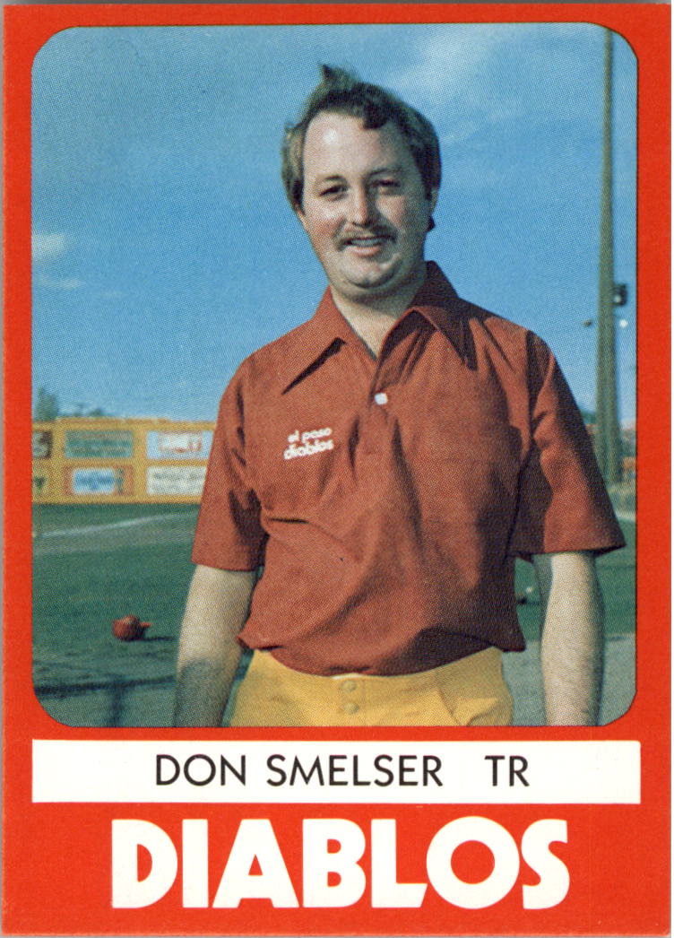1980 El Paso Diablos TCMA #15 Don Smelser