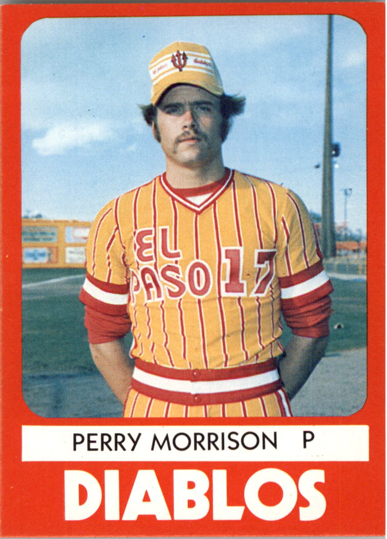 1980 El Paso Diablos TCMA #19 Perry Morrison