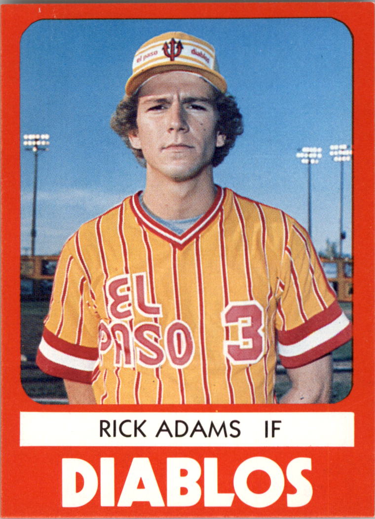 1980 El Paso Diablos TCMA #21 Rick Adams