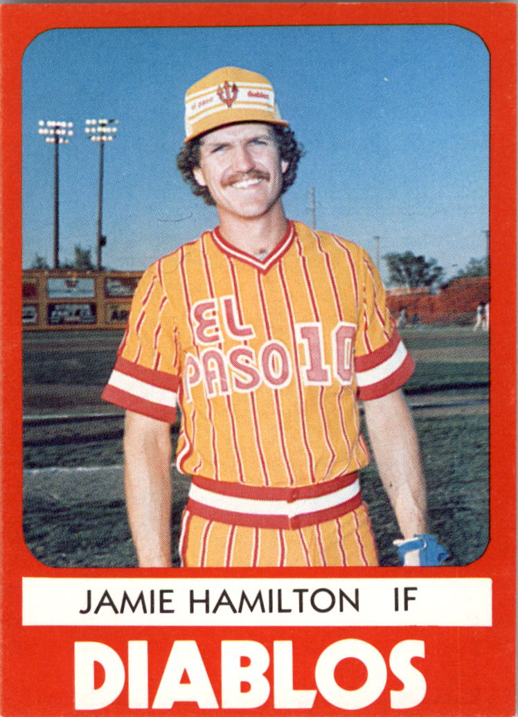 1980 El Paso Diablos TCMA #23 Jamie Hamilton