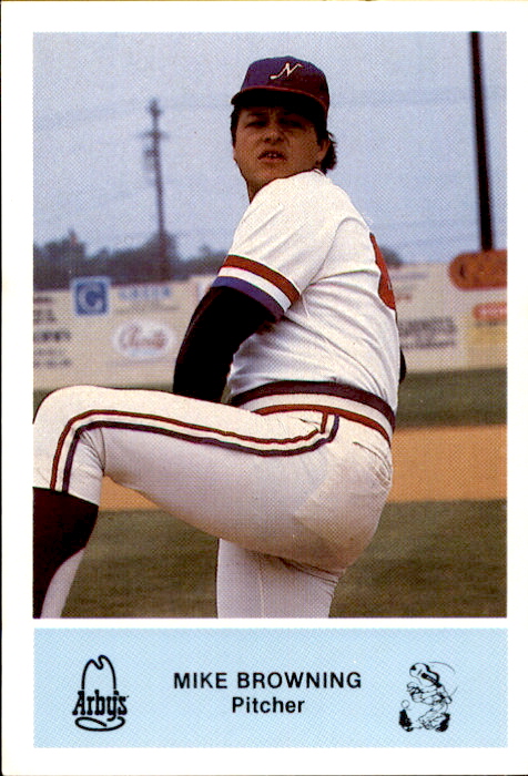 1982 Nashville Sounds Team Issue 2 Mike Browning Munich Germany Baseball Card Ebay 8019