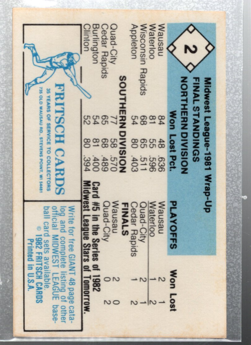 B6545- 1982 Madrid Minor League Baseball Cards2 -du Pick- 15 + Gratis US Schiff - Bild 7 von 11
