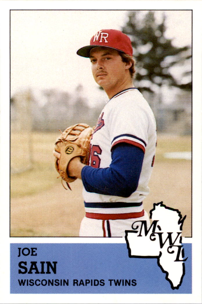 1983 Wisconsin Rapids Twins Fritsch 5 Joe Sain NMMT
