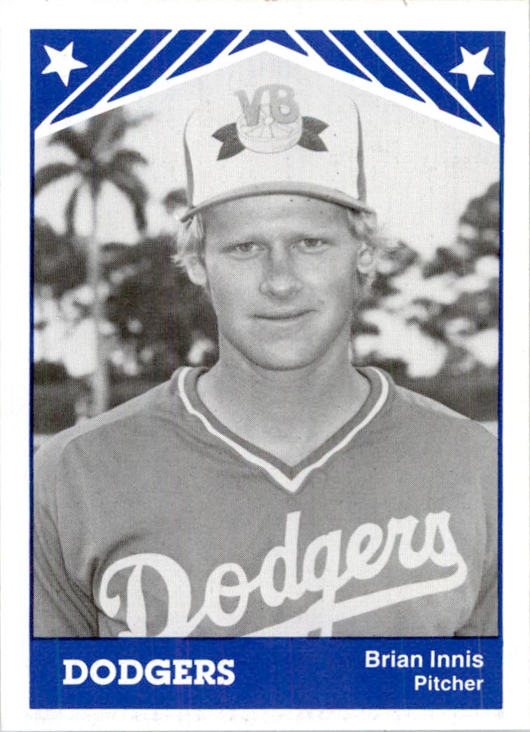 1983 Vero Beach Dodgers TCMA #5 Brian Innis - NM-MT