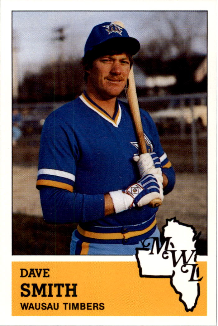 1983 Wausau Timbers Fritsch #27 Dave Smith - NM-MT