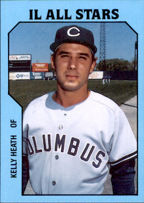 1985 International League AllStars TCMA 31 Kelly Heath Baseball Card