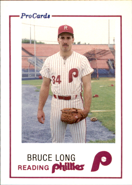 1985 Reading Phillies ProCards #4 Bruce Long