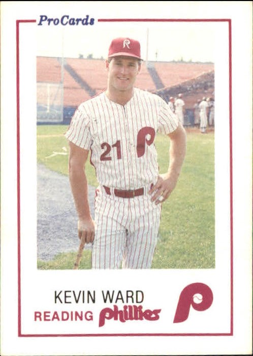 1985 Reading Phillies ProCards #6 Kevin Ward