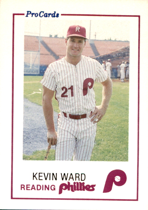 1985 Reading Phillies ProCards #6 Kevin Ward