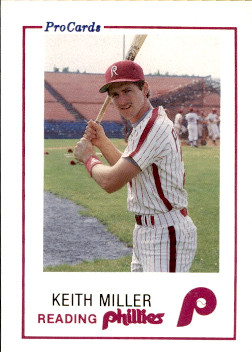1985 Reading Phillies ProCards #7 Keith Miller