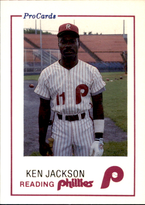 1985 Reading Phillies ProCards #12 Ken Jackson
