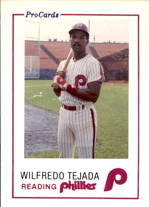 1985 Reading Phillies ProCards #15 Wilfredo Tejada