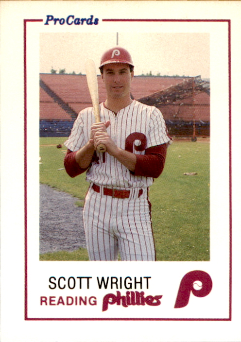 1985 Reading Phillies ProCards #17 Scott Wright