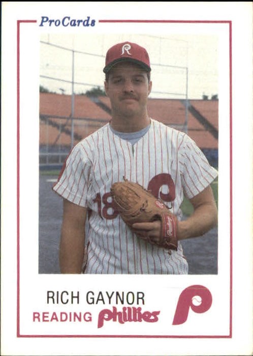 1985 Reading Phillies ProCards #24 Rich Gaynor