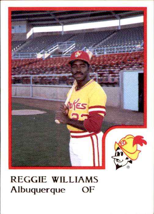 1986 Albuquerque Dukes ProCards #28 Reggie Williams