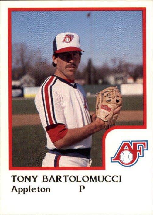 1986 Appleton Foxes ProCards #1 Tony Bartolomucci