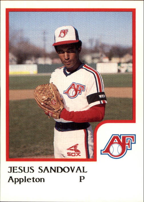 1986 Appleton Foxes ProCards #20 Jesus Sandoval