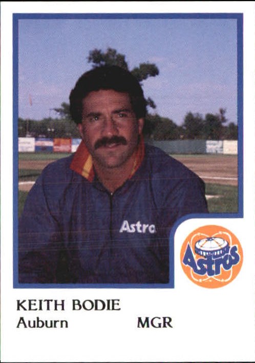 1986 Auburn Astros ProCards #3 Keith Bodie MG