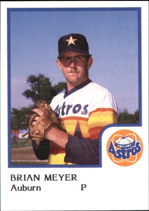1986 Auburn Astros ProCards #16 Brian Meyer