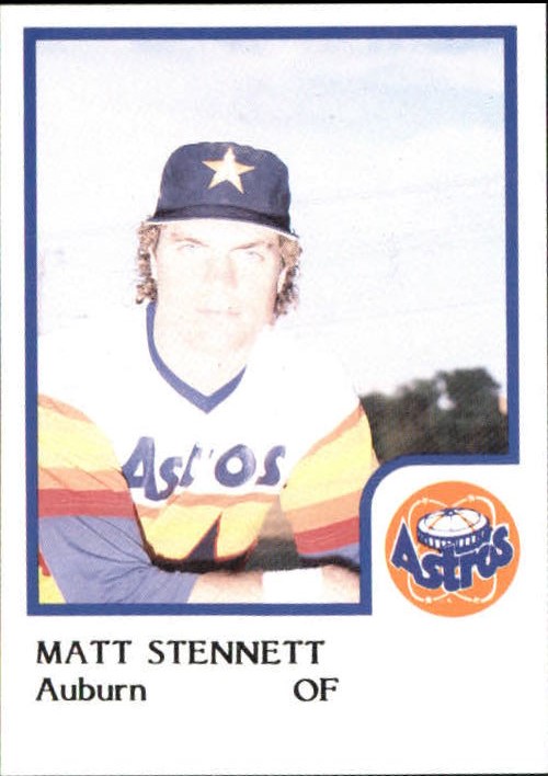 1986 Auburn Astros ProCards #24 Matt Stennett