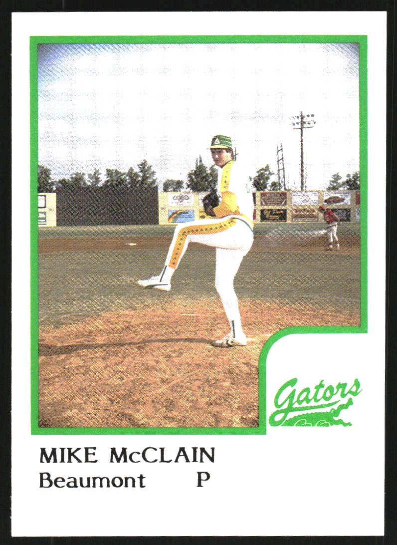 1986 Beaumont Golden Gators ProCards #18 Mike McClain