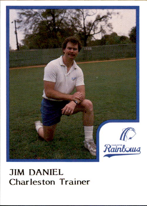 1986 Charleston Rainbows ProCards #8 Jim Daniel TR