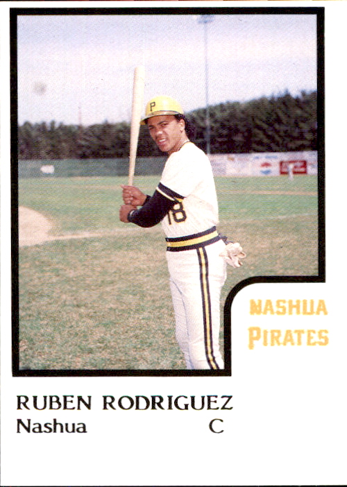 1986 Nashua Pirates ProCards #23 Ruben Rodriguez