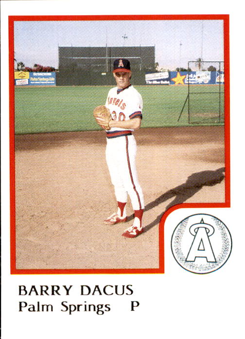 1986 Palm Springs Angels ProCards #9 Barry Dacus