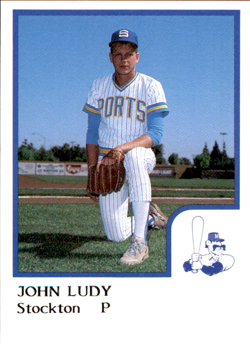 1986 Stockton Ports ProCards #13 John Ludy