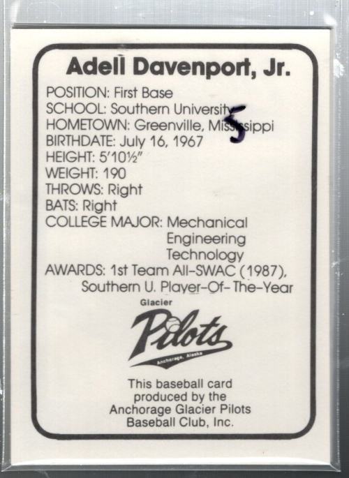 B6672- 1987 Anchorage Glacier Pilots BB Cards 1-42 -You Pick- 15+ FREE US SHIP - Picture 11 of 11