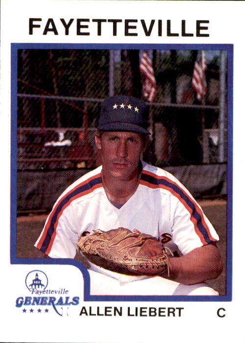 1987 Fayetteville Generals ProCards 15 Allen Liebert Waukegan Illinois