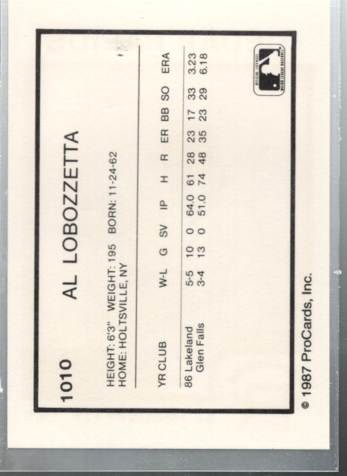 B6089- 1987 ProCards Minor League Baseball Cards5 -You Pick- 15+ FREE US SHIP - Picture 43 of 337