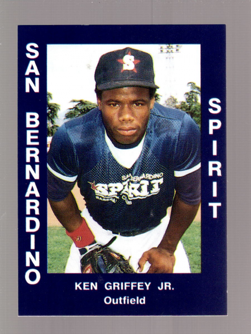1988 San Bernardino Spirit Cal League Cards #34 Ken Griffey Jr.