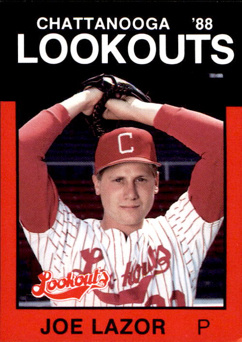 1988 Chattanooga Lookouts Best 4 Joe Lazor Medina Ohio OH Baseball