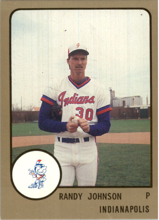 Randy Johnson baseball card (Montreal Expos Mariners Diamondbacks) 1989  Score #645 Rookie at 's Sports Collectibles Store