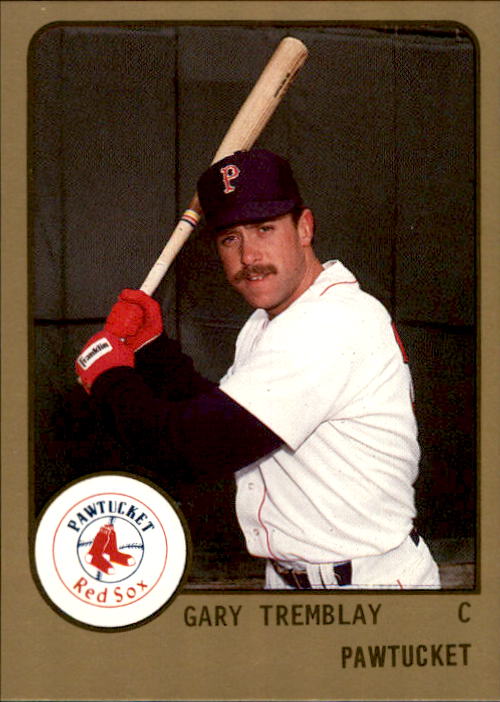 1988 Pawtucket Red Sox ProCards Gary Tremblay Rensselaer New York NY