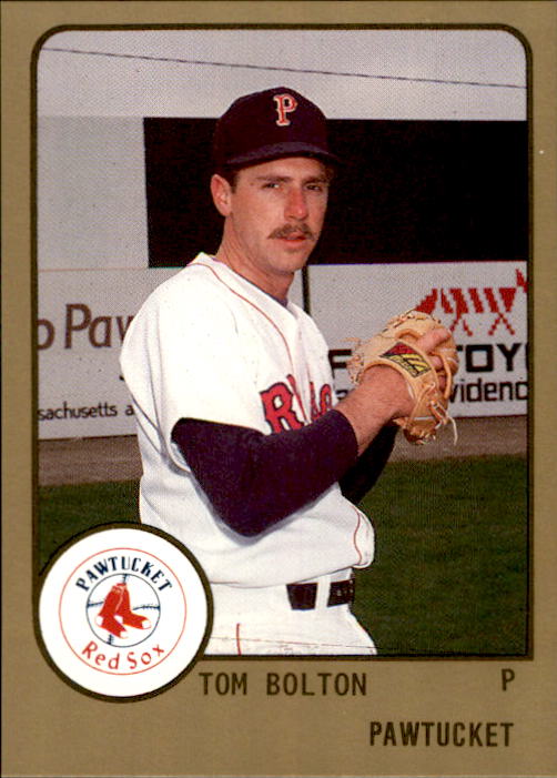 1988 Pawtucket Red Sox ProCards Tom Bolton Brentwood Tennessee TN