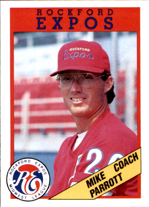 1988 Rockford Expos Litho Center 27 Mike Parrott Boulder Colorado