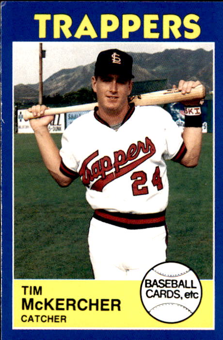 1988 Baseball Cards, Etc Salt Lake Trappers - [Base] #2 - Brian Murray,  Bill Murray